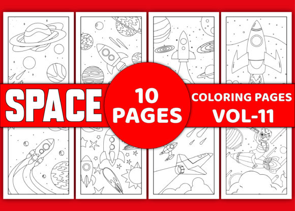 Download Space Coloring Pages Vol-11 - Spa Collection