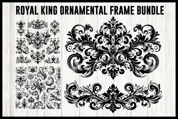 Download Royal King Ornamental Frame Bundle | - Ornament Collection