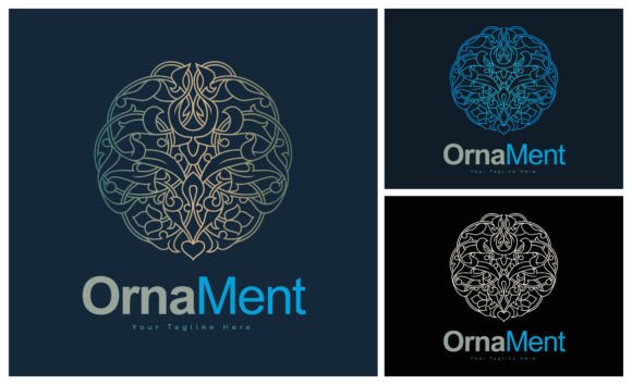 Download Ornament Pattern Colourful Luxury Logo - Ornament Collection