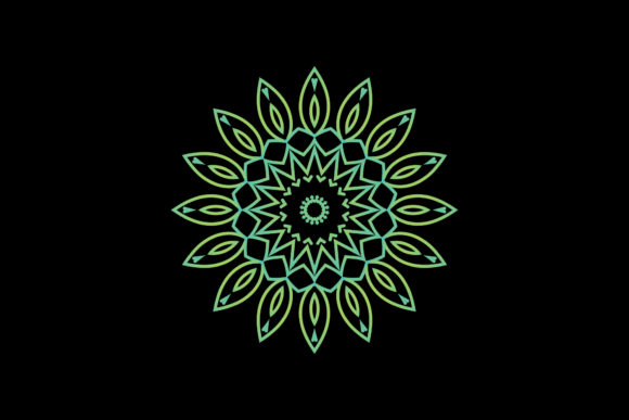 Download Mandala Gradient Ornament Graphic Design - Ornament Collection