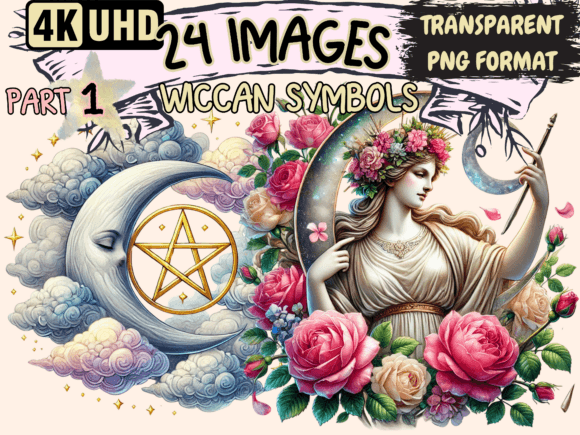 Download Wiccan Symbols Clipart P1 - Premium Resources